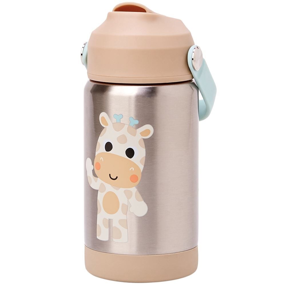 Copo Térmico Parede Dupla com Canudo Buba Zoo Buba - GIRAFA