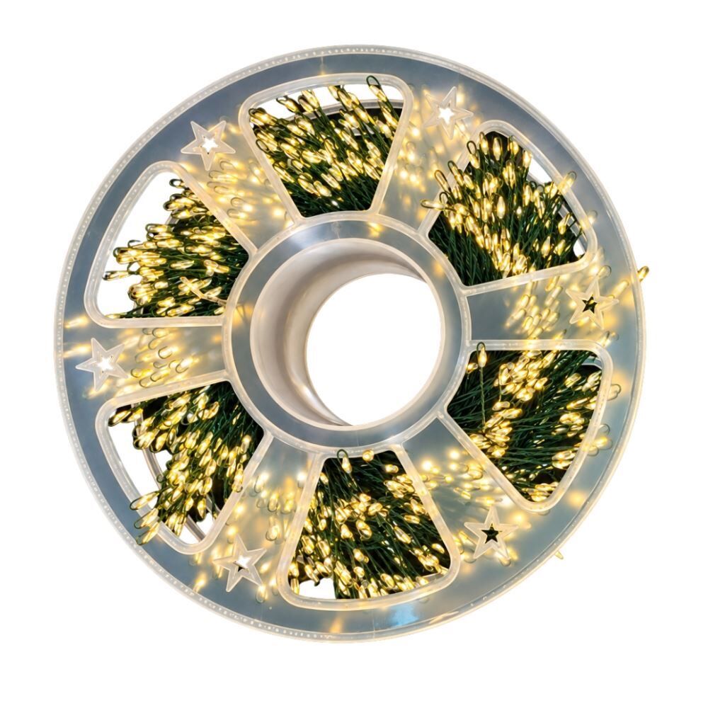 Cordão Luminoso Fio Fada 1500Leds 45M 3000K Lumina - Bivolt