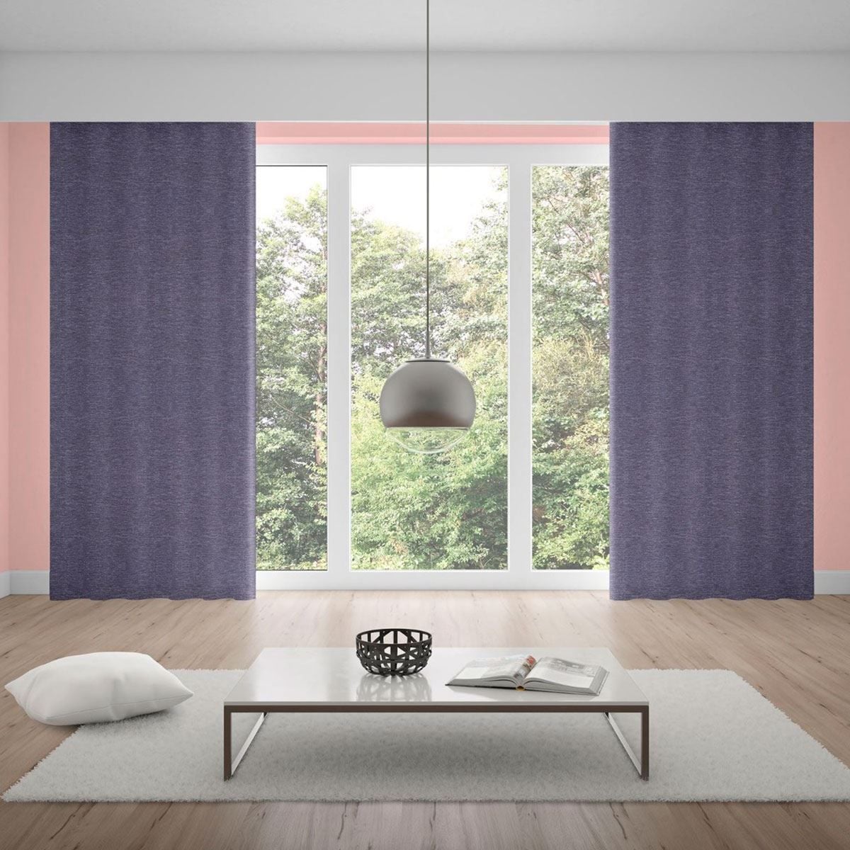 Corta Luz Tecido 4,20X2,30M Blend Bella Janela - Cinza