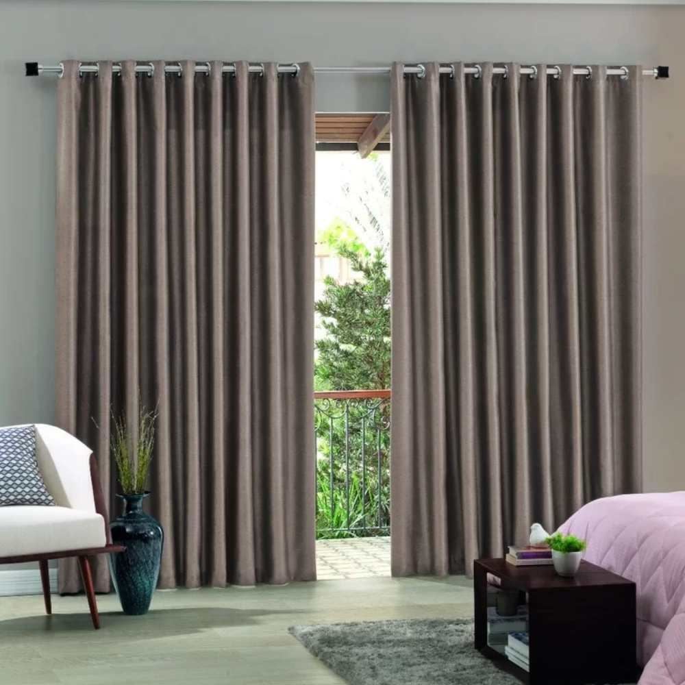 Corta Luz Tecido 4,20X2,50 M Blend Havan Casa - Latte