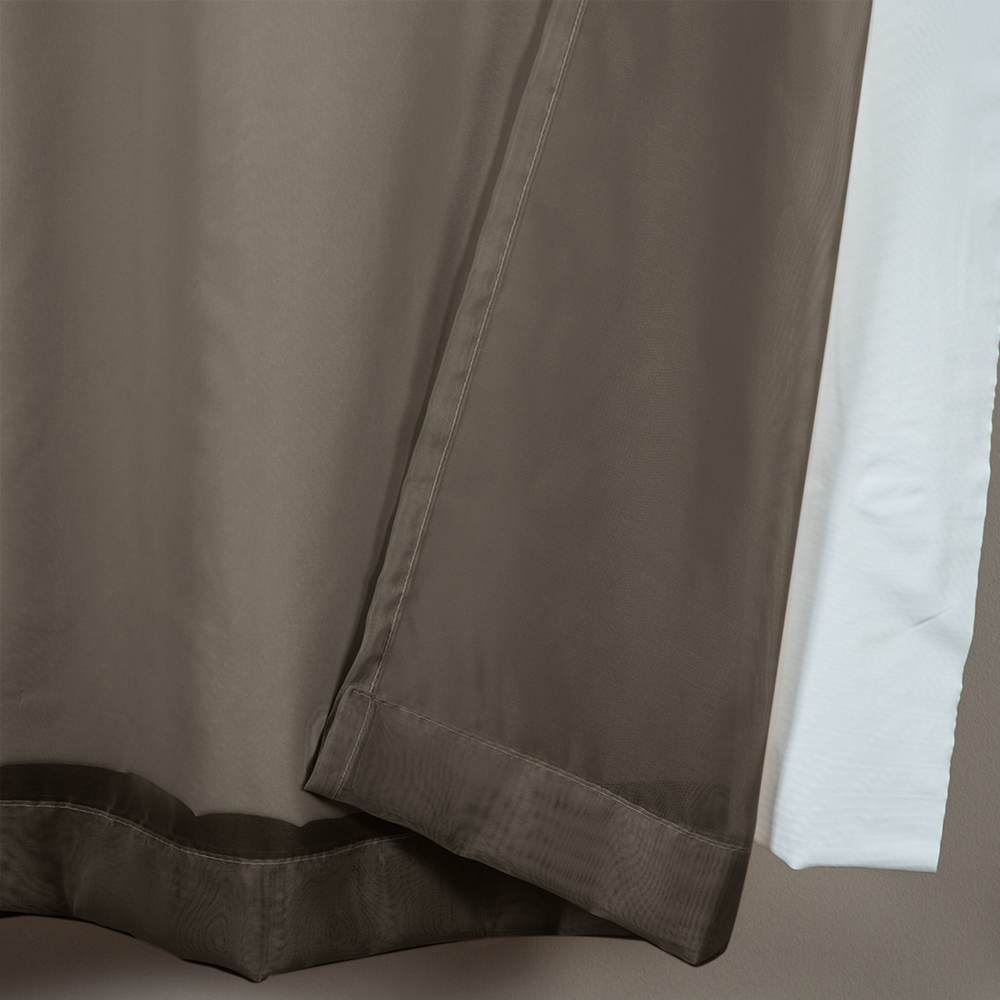 Cortina Blackout Pratika 2,00X1,60 M Lisa Slim Havan Casa - Taupe