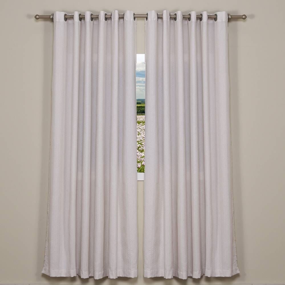 Cortina Chenille 4,00X2,30M Para Quarto E Sala - Branco