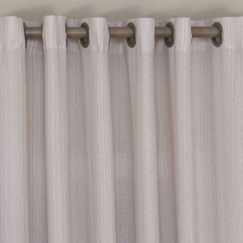 Cortina Chenille 4,00X2,30M Para Quarto E Sala - Branco