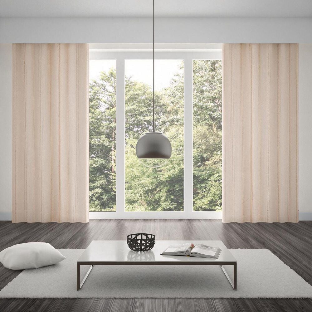 Cortina para Quarto e Sala 4,00X2,30 m Chenille Havan Casa - Natural