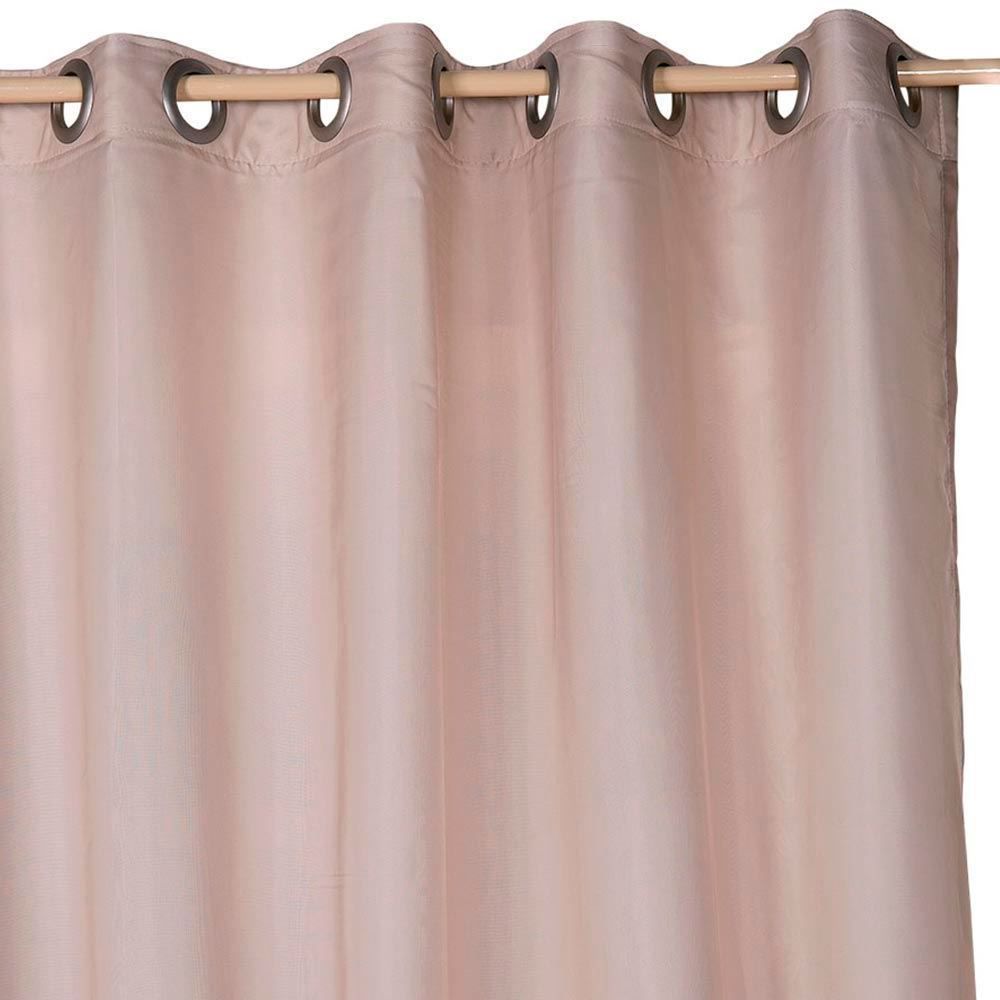 Cortina Duplex Lisa 5,40X2,50M Quarto E Sala - Latte 