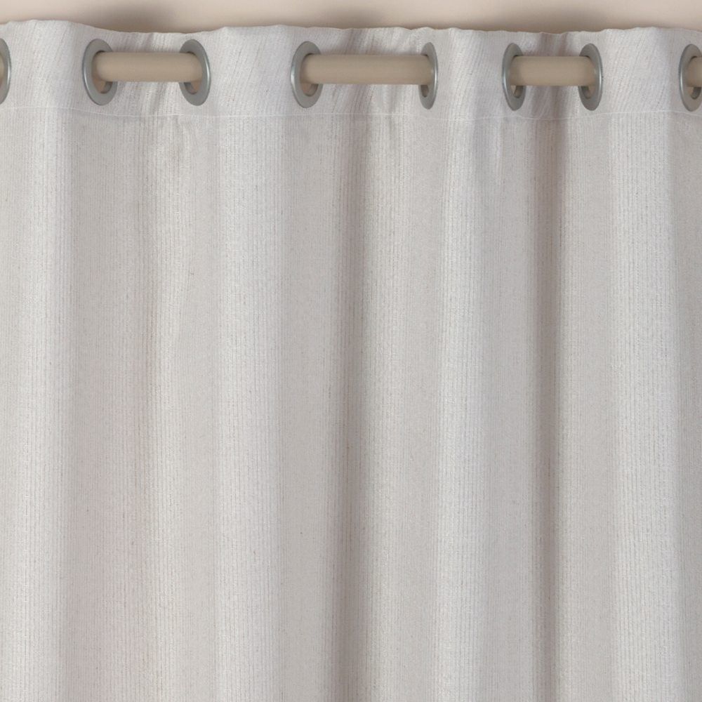Cortina para Quarto e Sala 2,60X1,70 m Naturalle Havan Casa - Cinza Linho
