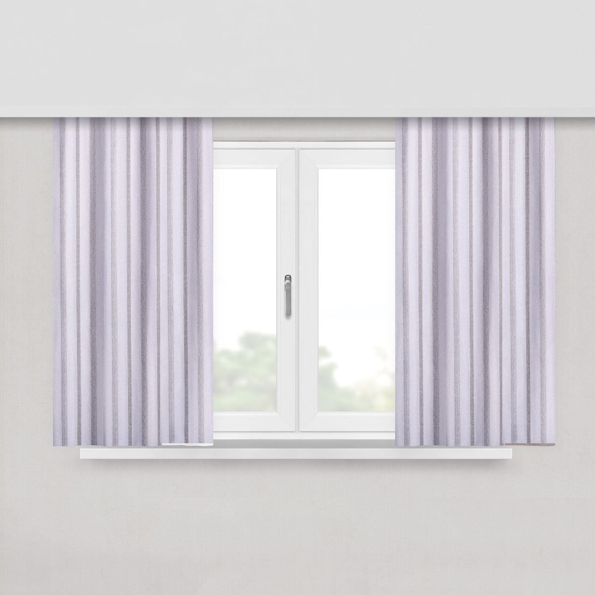 Cortina Para Cozinha 2,60X1,20M Poli Listra Havan - Branco
