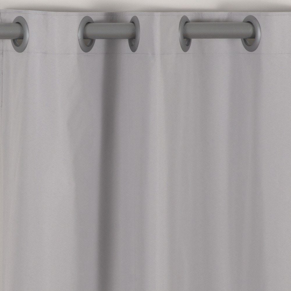 Cortina para Quarto e Sala 2,00X1,60 m Blackout Unika Havan Casa - Titânio