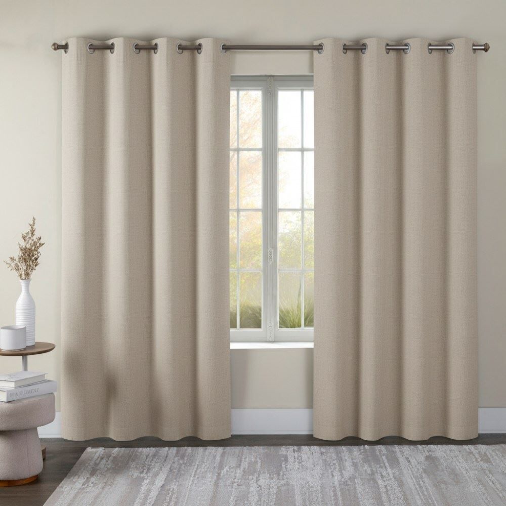 Cortina para Quarto e Sala 2,60X2,30M Blackout Dual Block Havan Casa - Bege 002