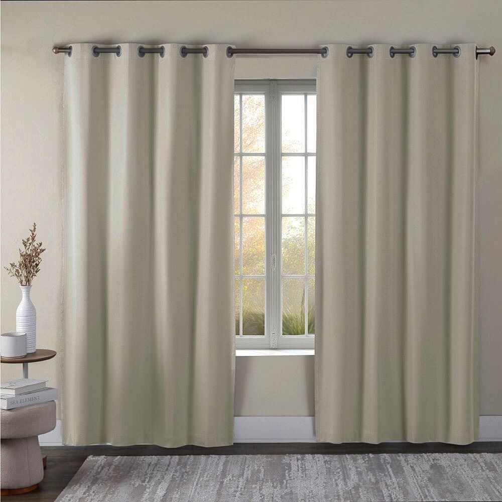 Cortina para Quarto e Sala 2,60X2,30M Blackout Dual Block Havan Casa - Bege 212