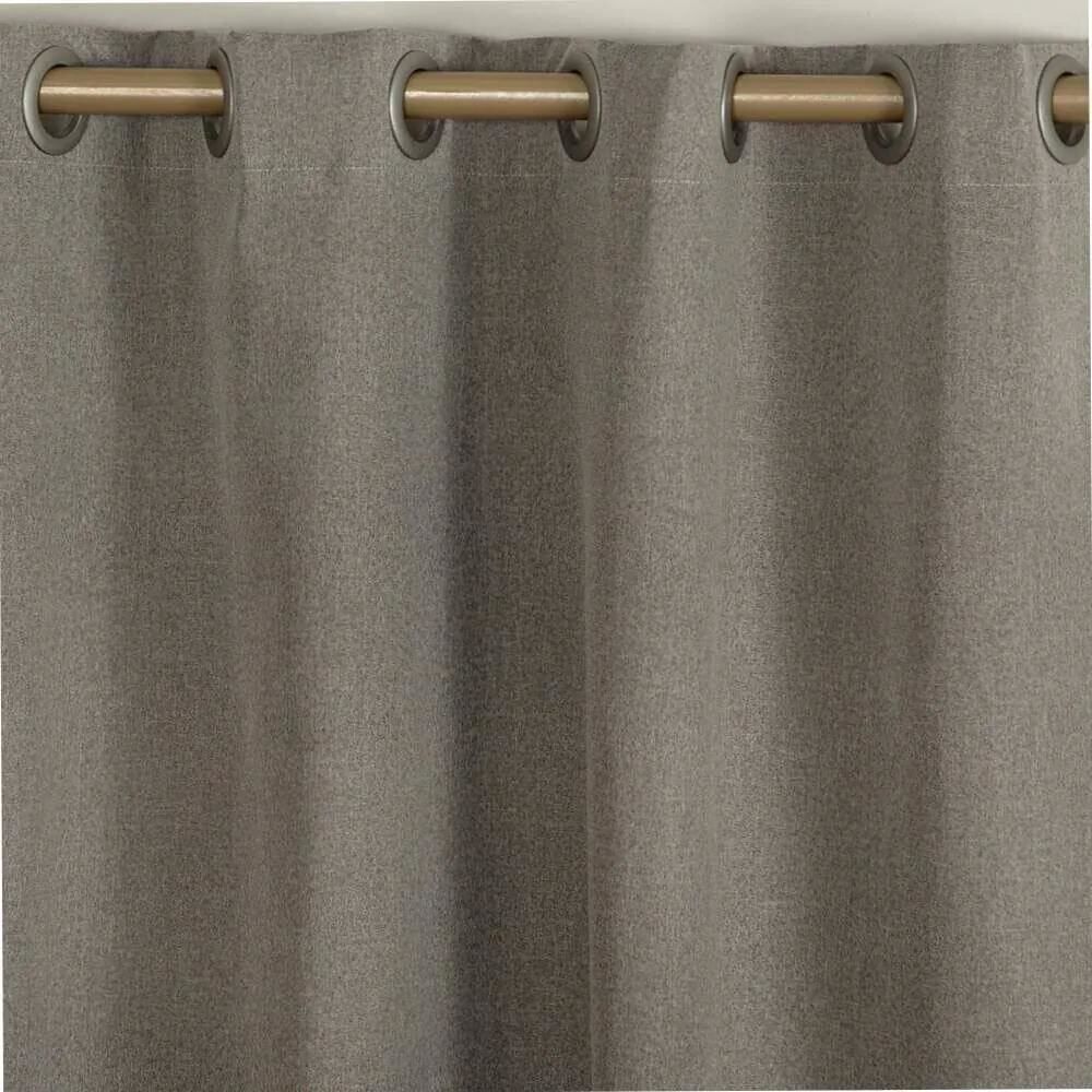 Cortina para Quarto e Sala 4,00X2,50 Blackout Dual Block Havan Casa - Taupe 0040