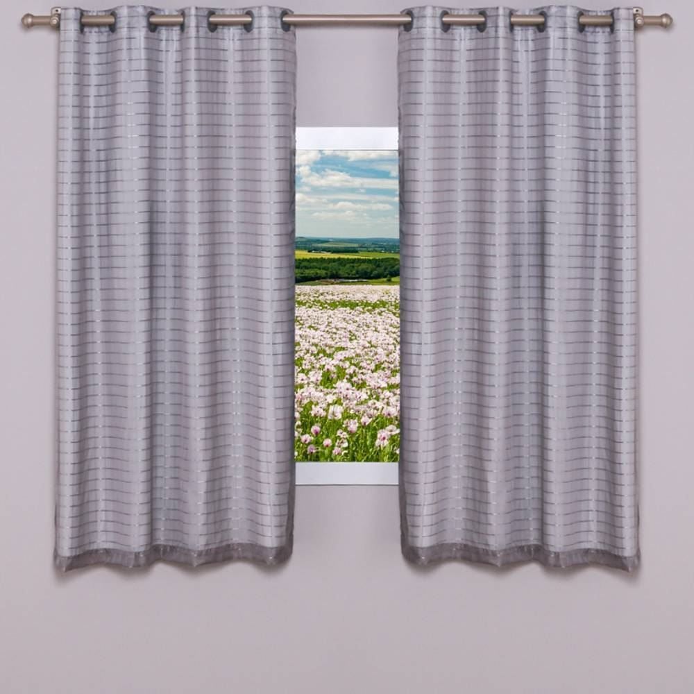 Cortina Para Quarto Ou Sala 2,60X1,70 M Pratika York Slim Havan Casa - Cinza