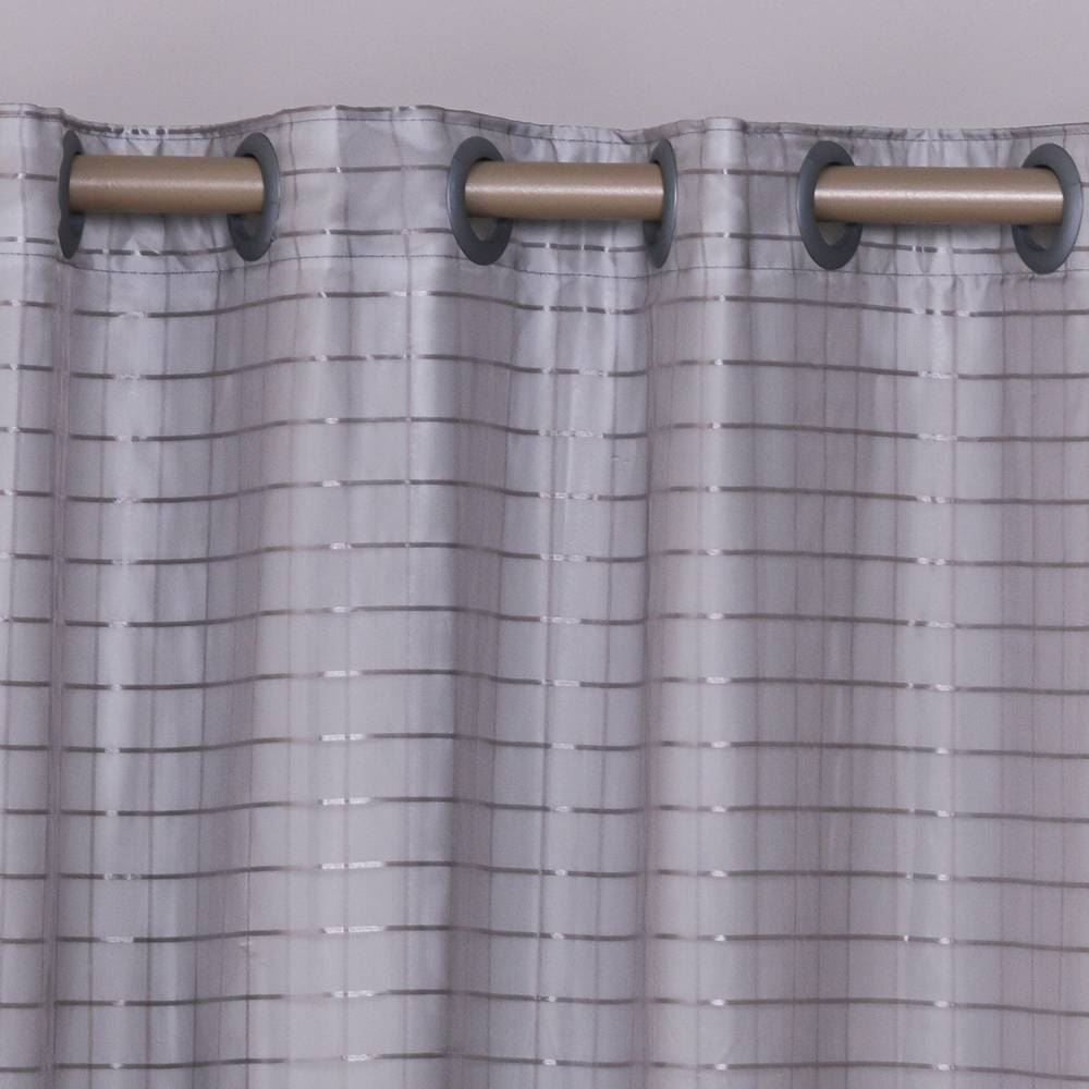Cortina Para Quarto Ou Sala 2,60X1,70 M Pratika York Slim Havan Casa - Cinza