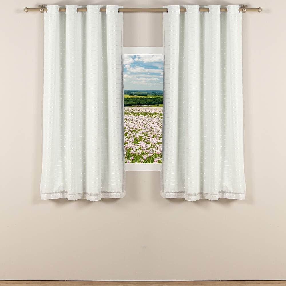 Cortina Para Quarto Ou Sala 2,60X1,70 M Pratika York Slim Havan Casa - Branco