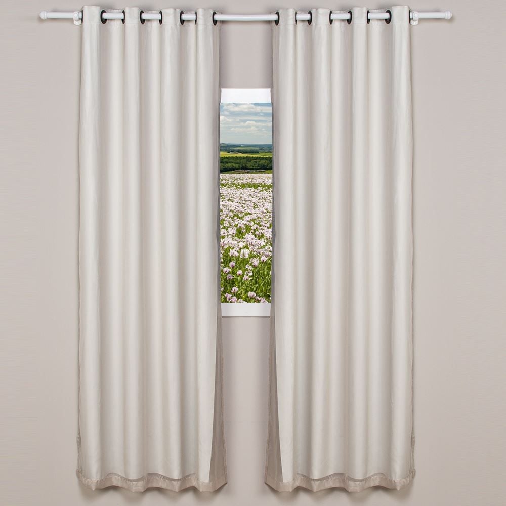 Cortina Pratika Lisboa Slim 2,60X2,30 M Havan Casa - Areia