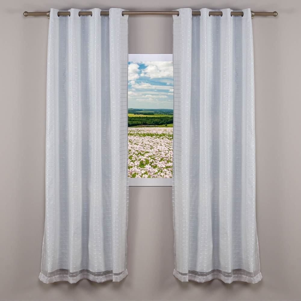 Cortina Pratika York 2,60X2,30 M Havan Casa - Branco