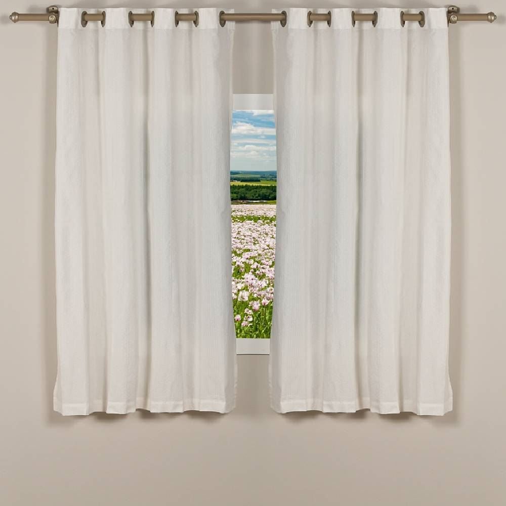 Cortina Para Quarto E Sala 2,60X1,70 M Rústica Madri Havan Casa - Cru