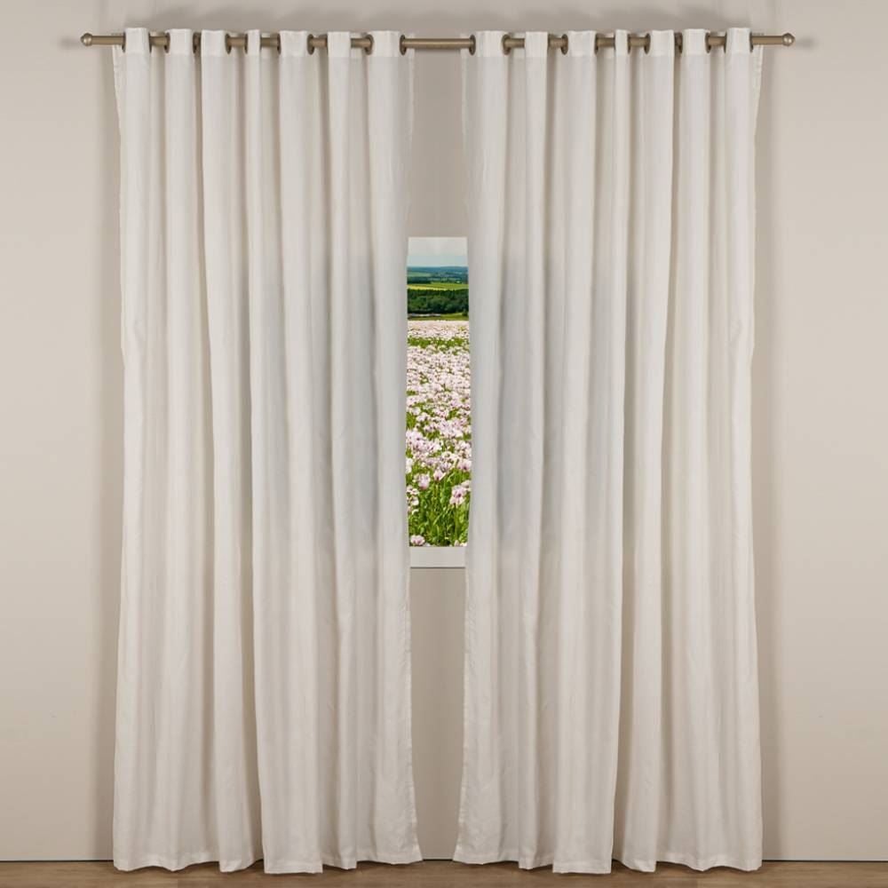 Cortina Para Quarto E Sala 4,20X2,80 M Rústica Madri Havan Casa - Cru