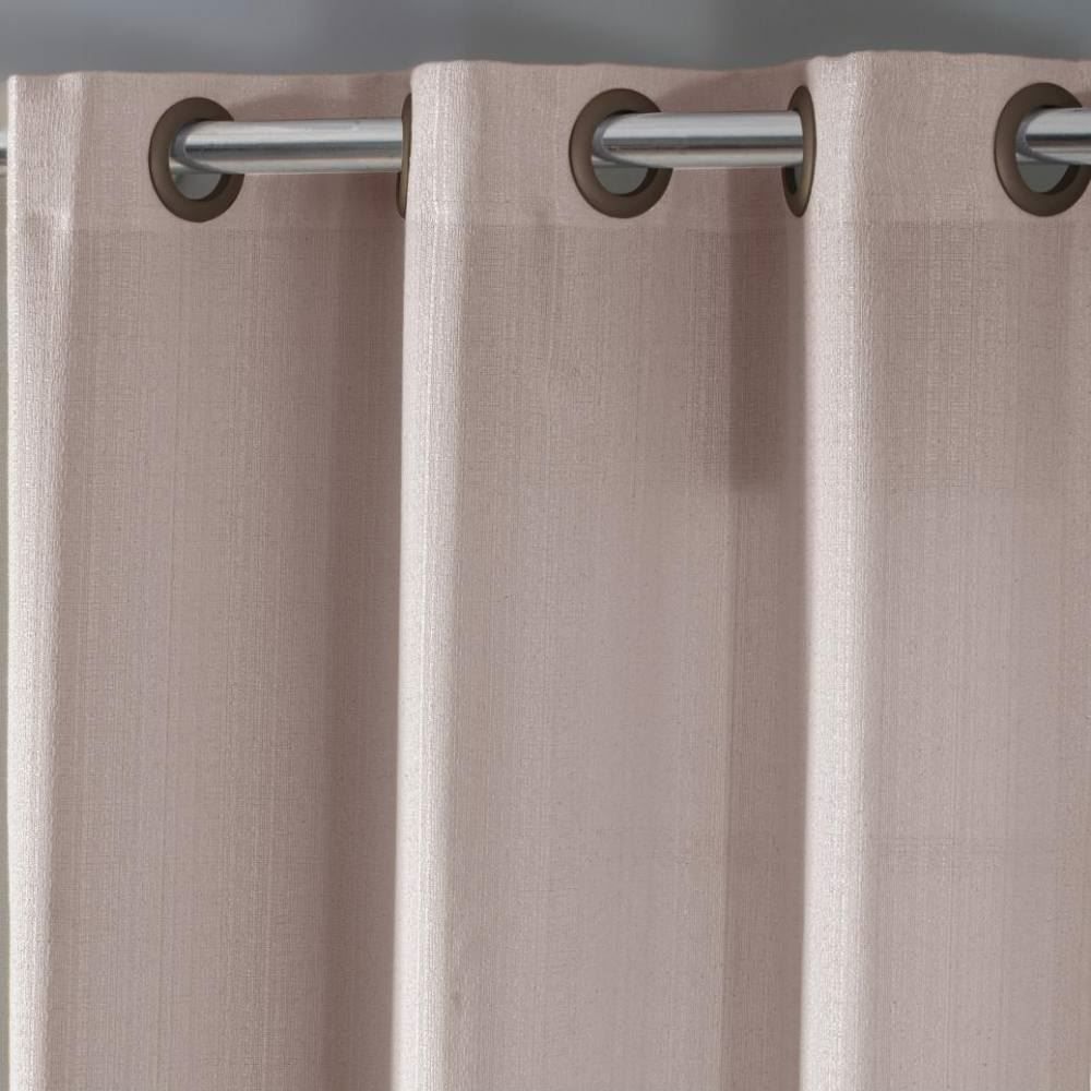 Cortina Veneza Para Quarto E Sala 2,60X2,30 M Rústica Havan Casa - Rose