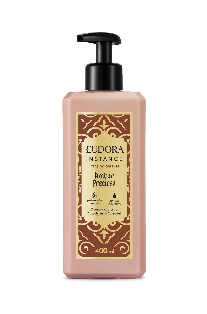 Creme Hidratante Desodorante Corporal Âmbar Prec 400Ml Eudora Instance