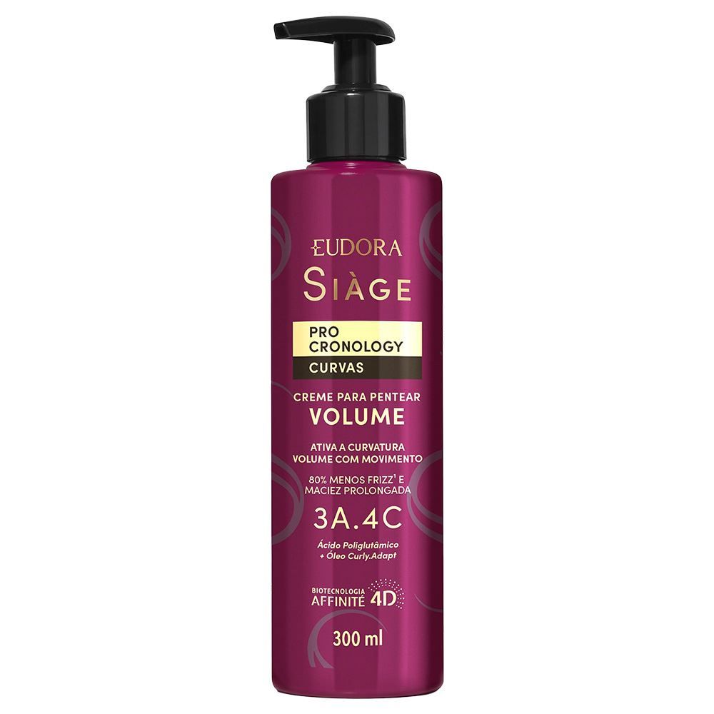 Creme Volume Pro Cronology Curvas 300Ml Siage