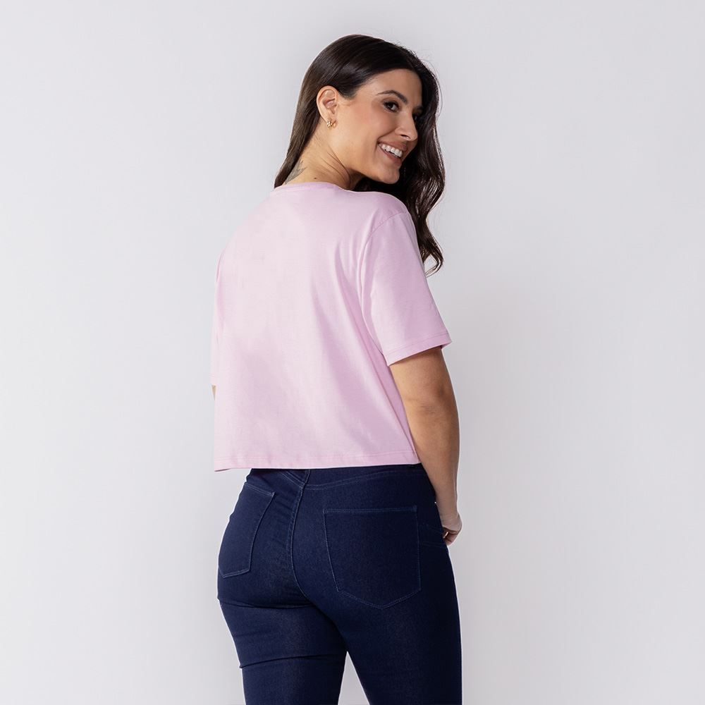 Cropped Feminino Básico Boby Blues