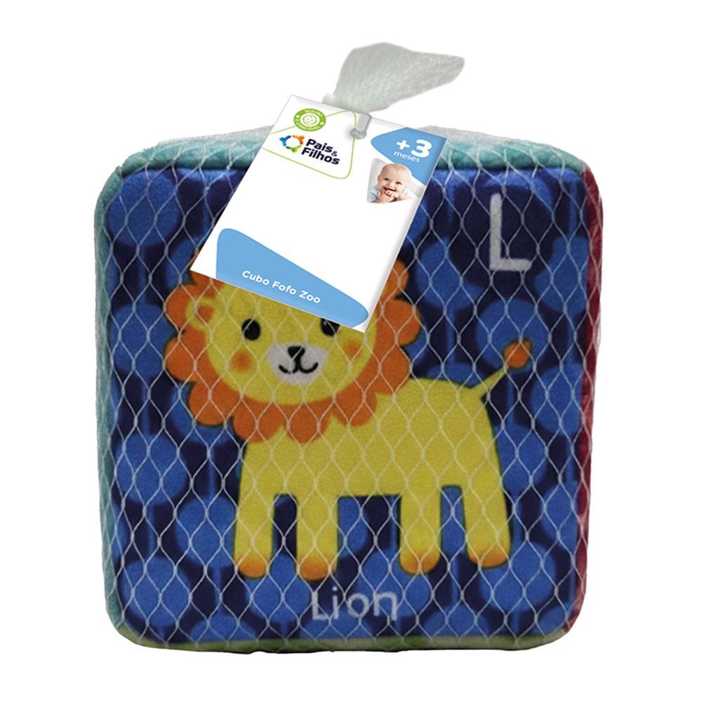 Cubo Fofo Zoo - Pais e Filhos Baby