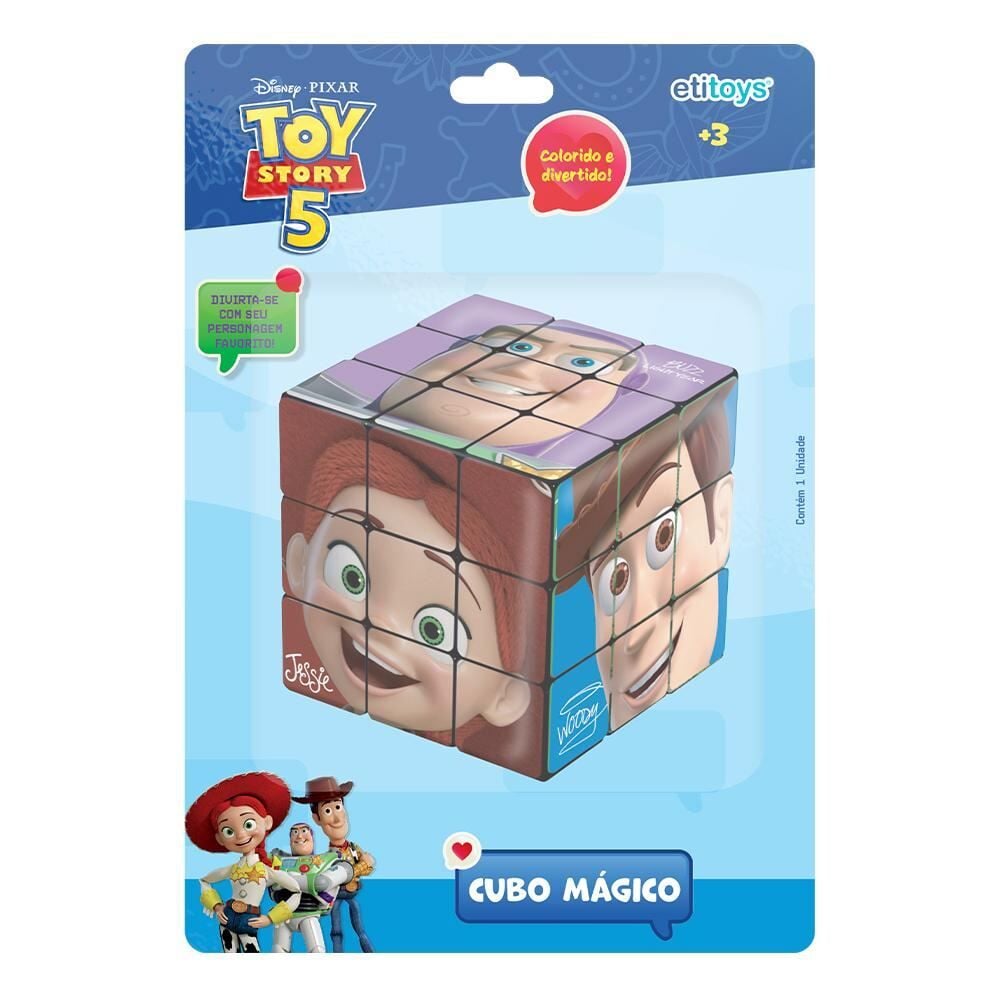 Cubo Mágico Toy Story 5,5Cm Etitoys