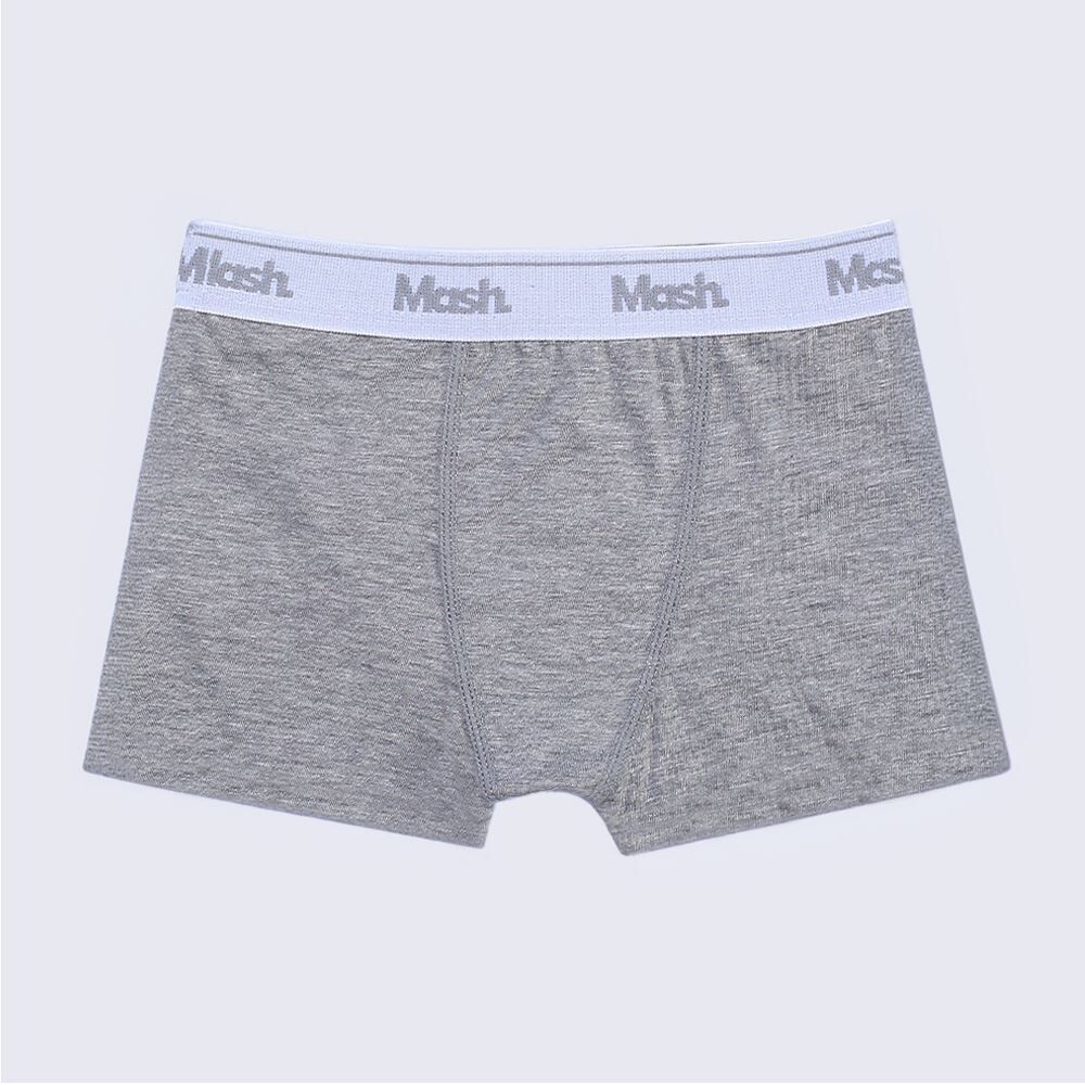 Cueca Boxer Infantil 4 a 10 Anos Em Algodão Mash
