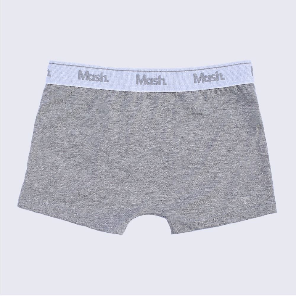 Cueca Boxer Infantil 4 a 10 Anos Em Algodão Mash