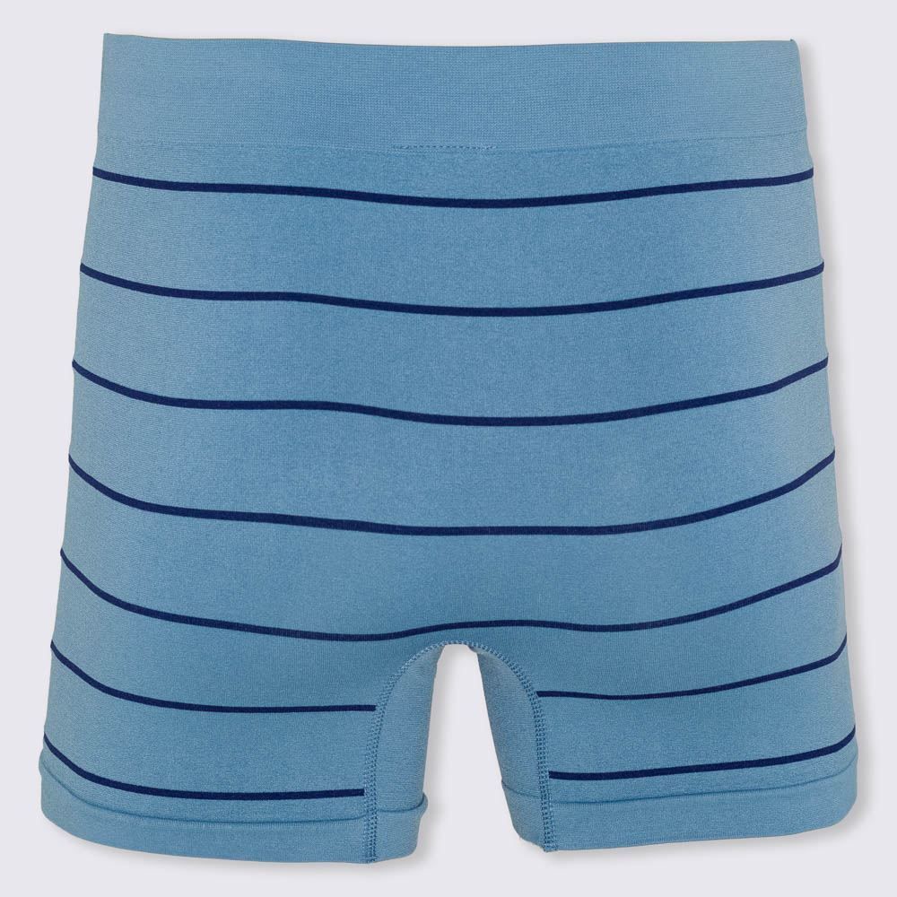 Cueca Boxer sem Costura Listrada Marc Alain