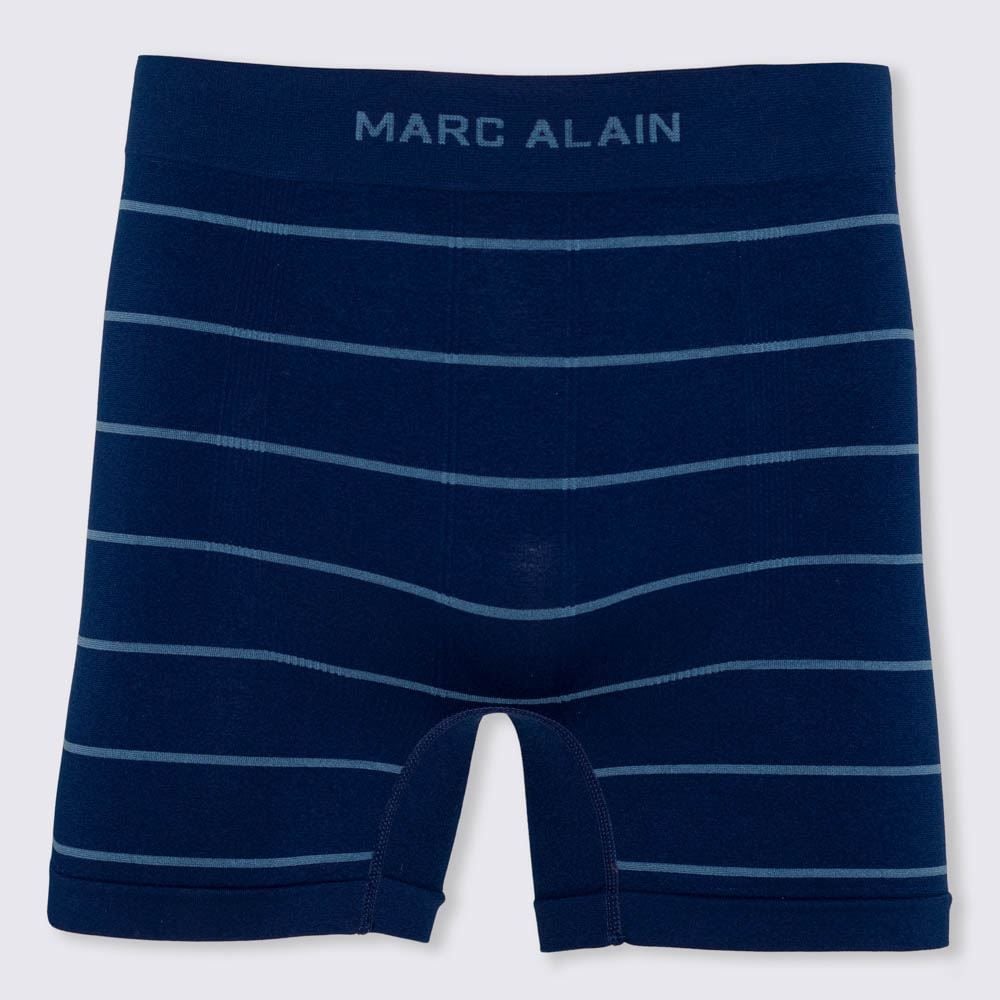 Cueca Boxer sem Costura Listrada Marc Alain