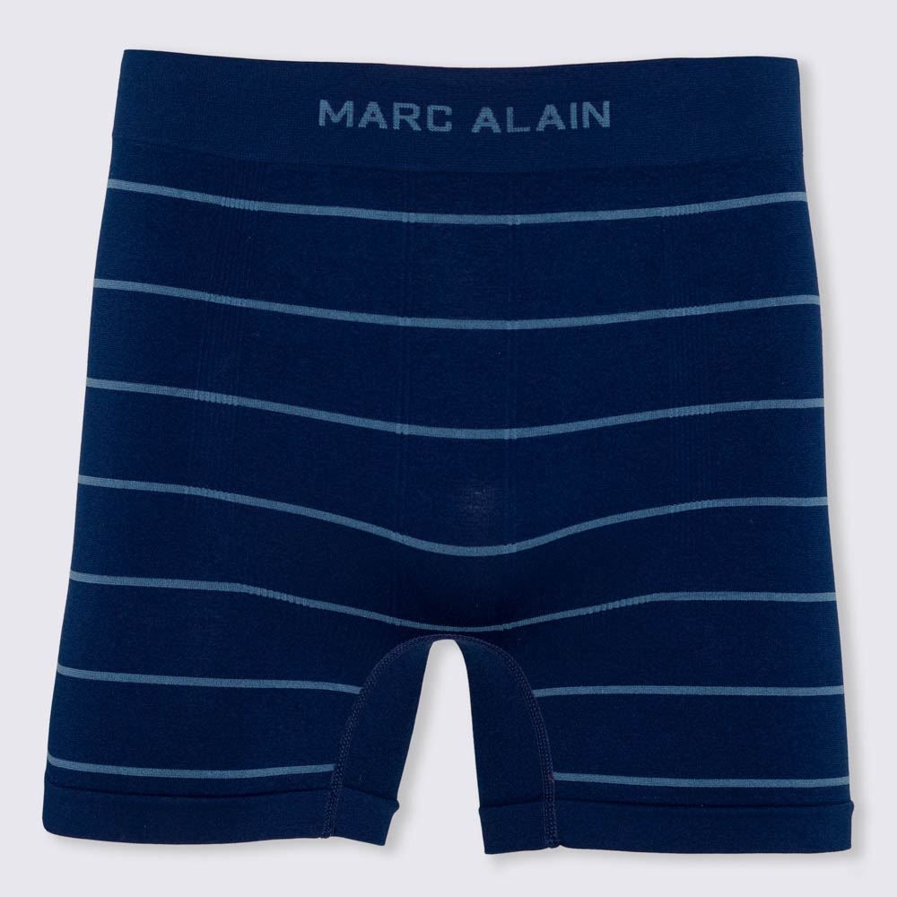 Cueca Boxer sem Costura Listrada Marc Alain