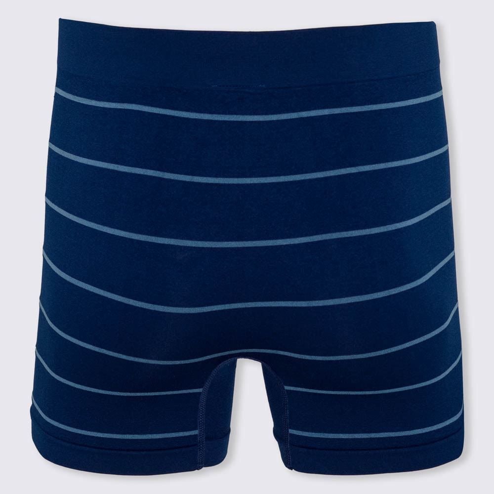 Cueca Boxer sem Costura Listrada Marc Alain