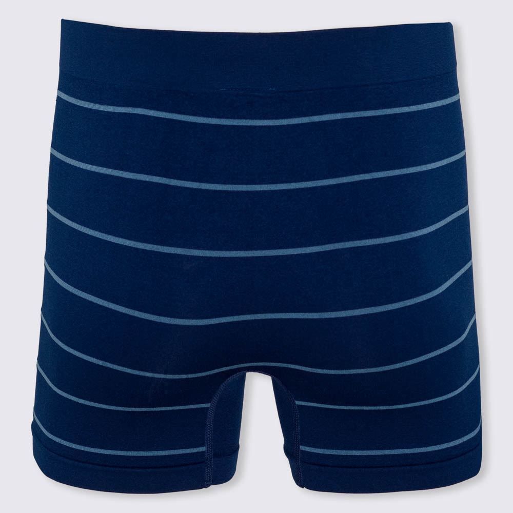 Cueca Boxer sem Costura Listrada Marc Alain