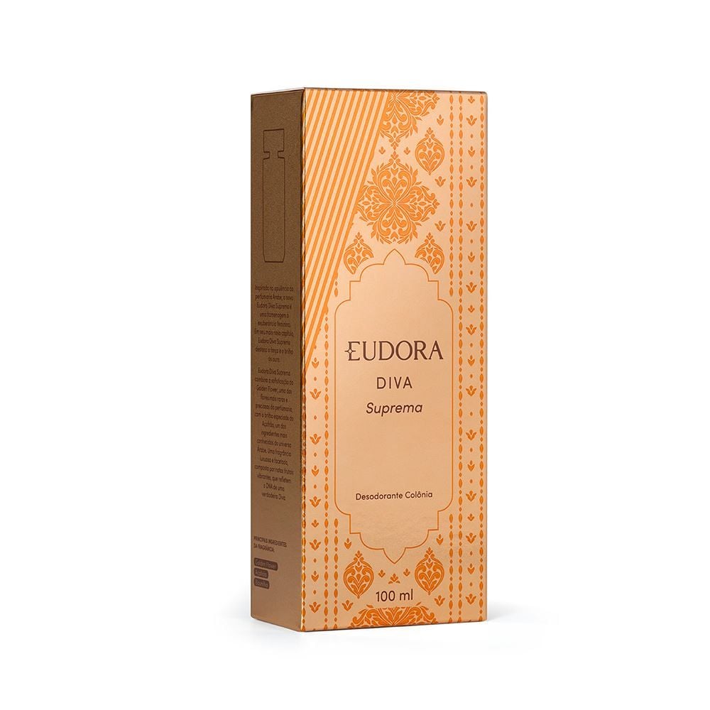 Deo Colônia Diva Suprema 100 ml