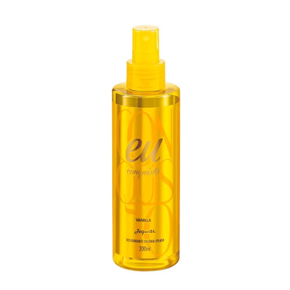 Deo Colônia Splash Eu Conquisto Vanilla Jequiti - 200ml