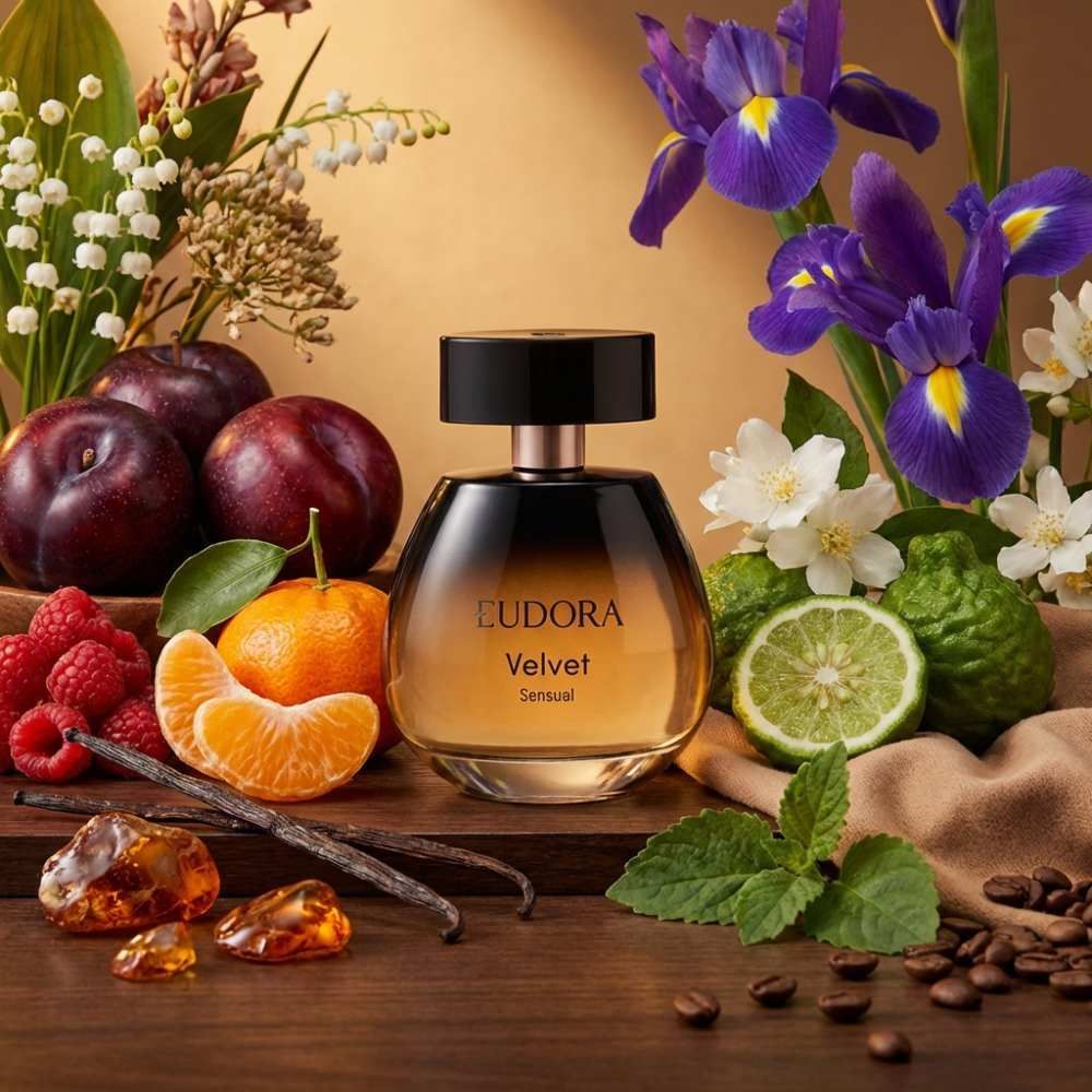 Deo Colônia Velvet Eudora Sensual Intense 100 ml