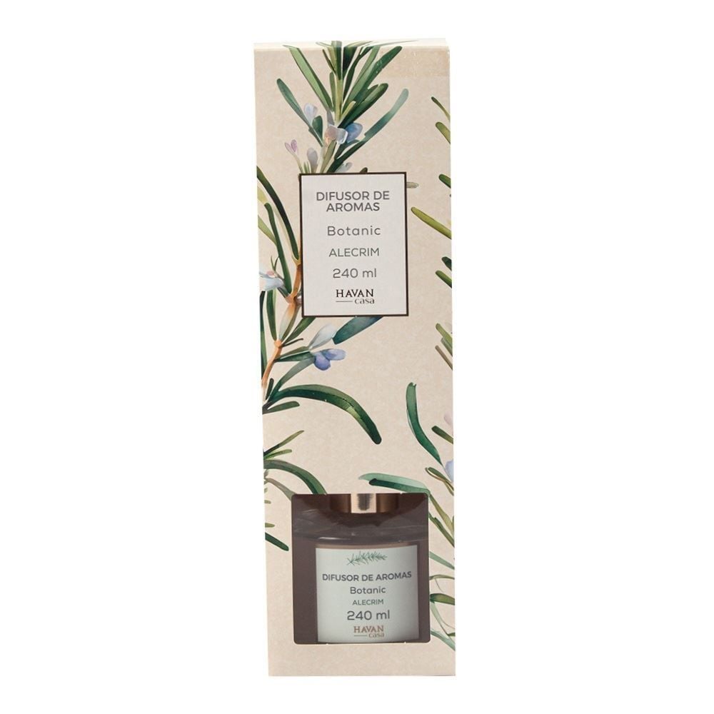 Difusor de Aromas Botanic 240Ml Havan Casa - Alecrim