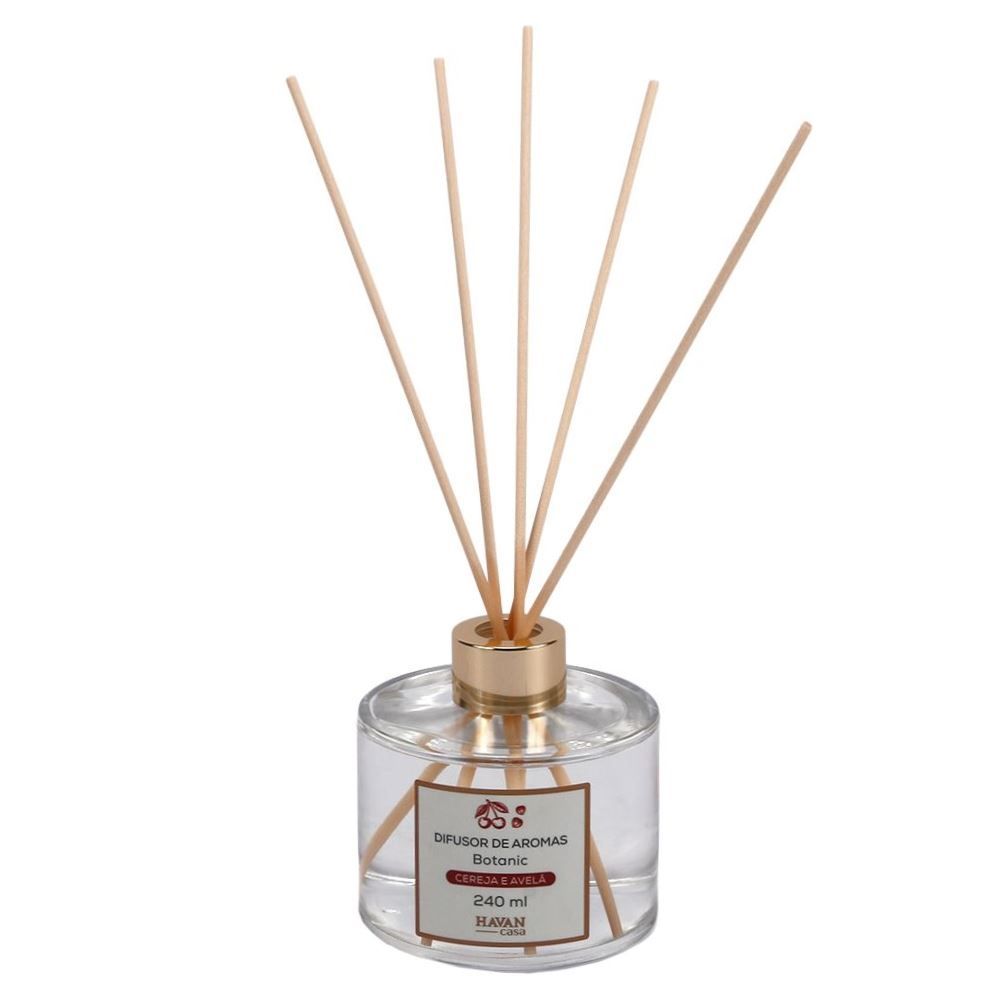 Difusor de Aromas Botanic 240Ml Havan Casa - Cereja