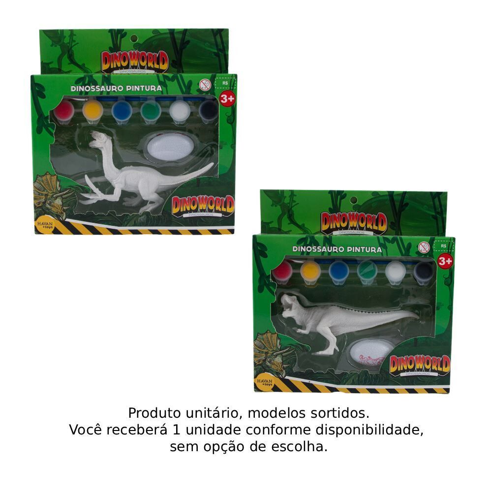 Dinossauro de Pintura Havan Toys - Sortido