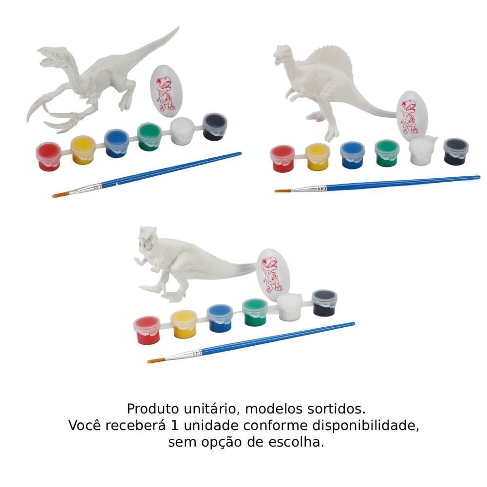 Dinossauro para Pintura Havan Toys - Sortido