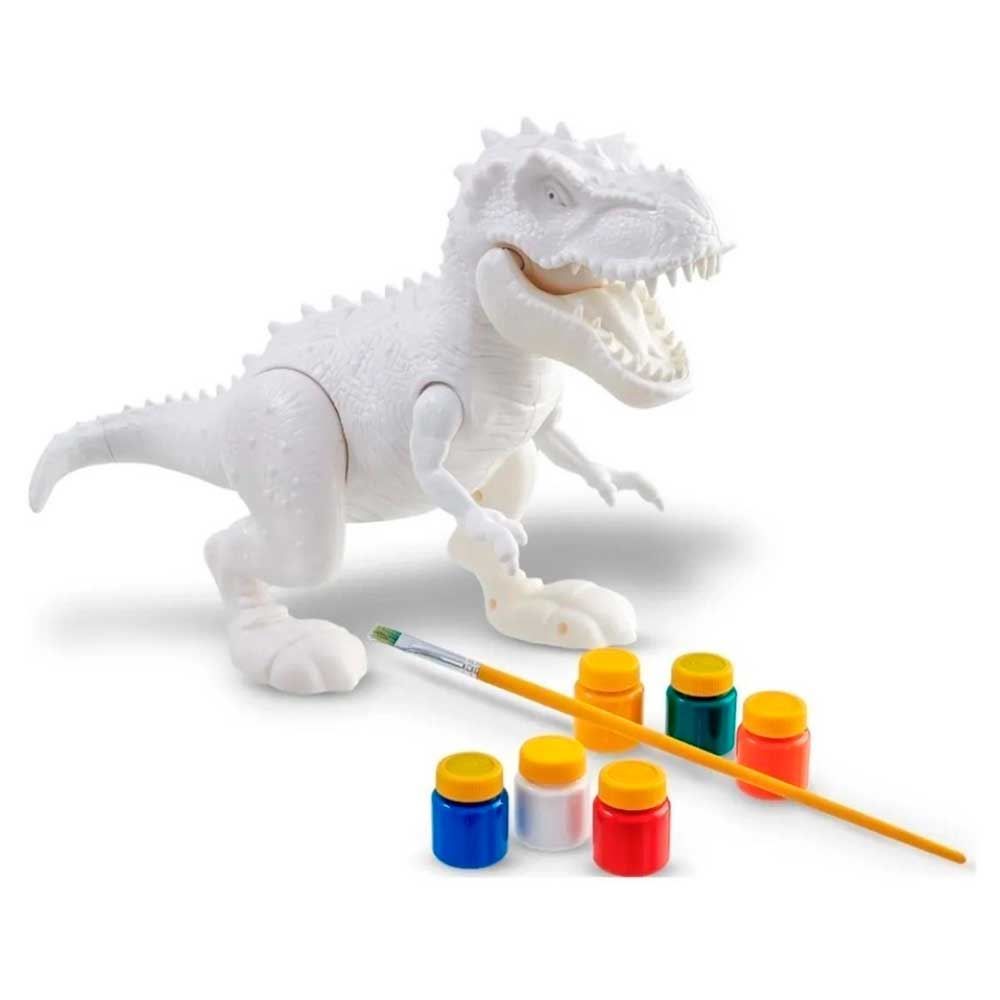 Dinossauro Rex Attack Pintura Adijomar - 892