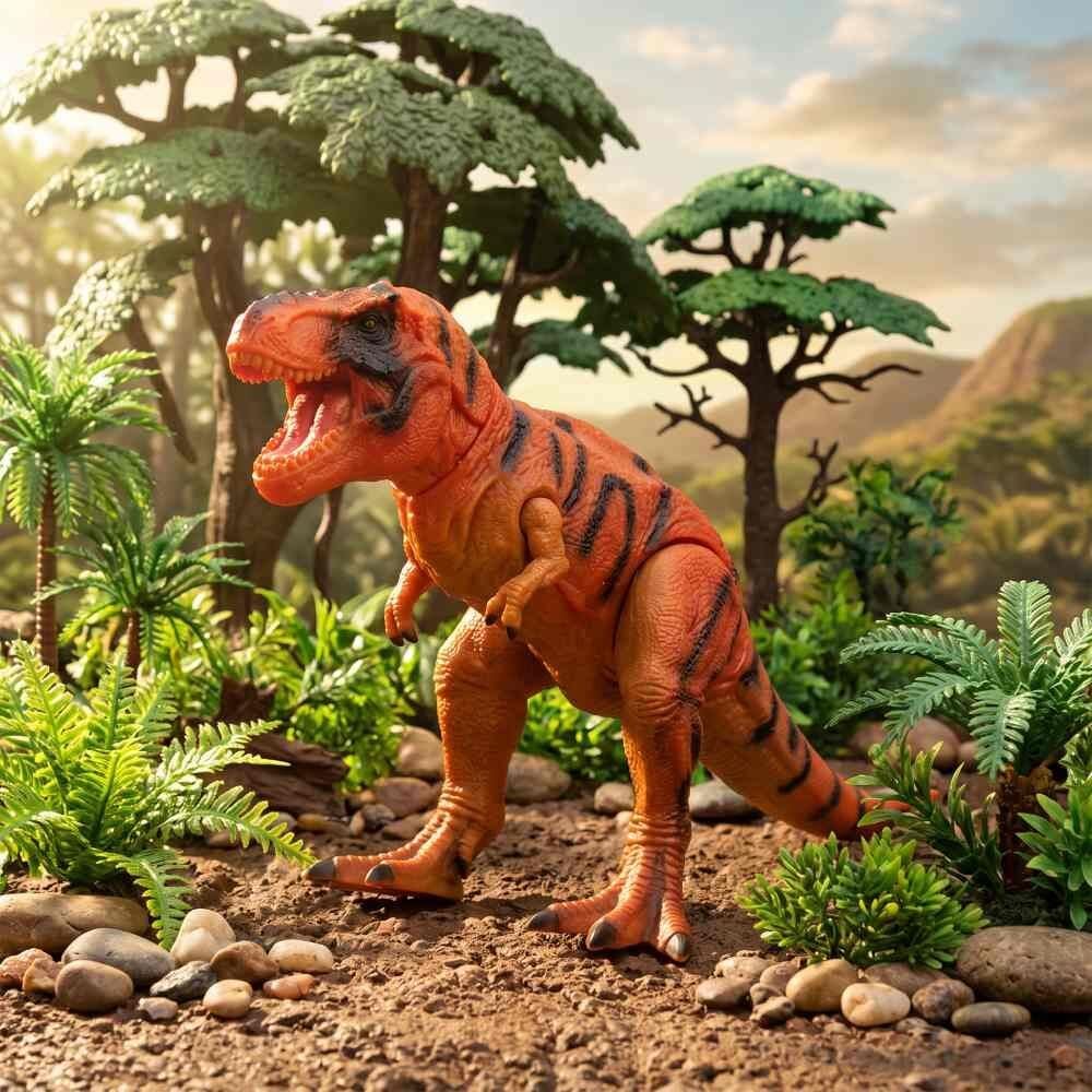 Dinossauro Tiranossauro Rex Articulado Db Play - Sortido