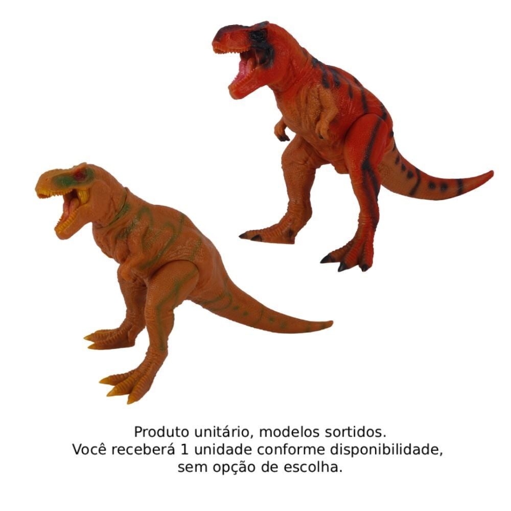 Dinossauro Tiranossauro Rex Articulado Db Play - Sortido