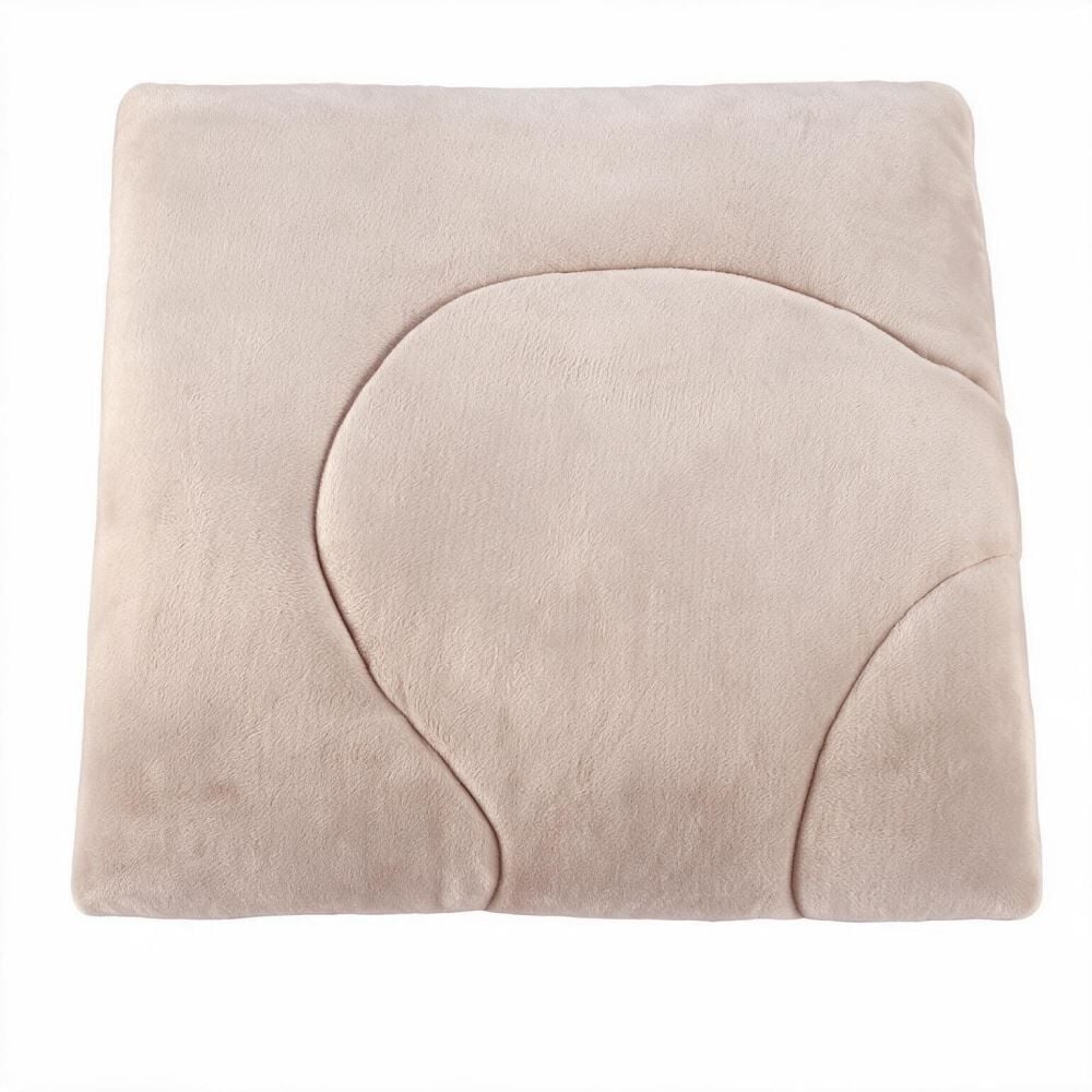 Edredom Casal Plush Inove Provence Havan Casa - Bege