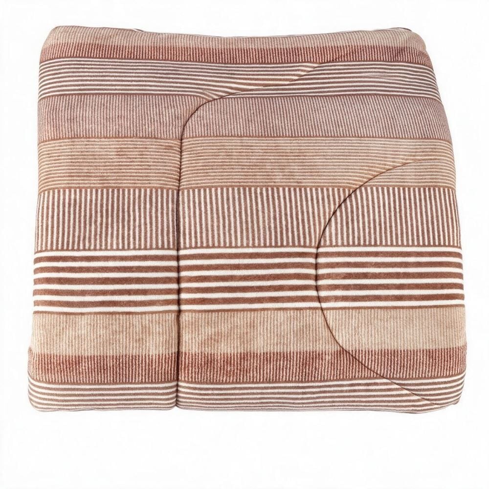 Edredom Casal Plush Inove Provence Havan Casa - Caio Geo Bege