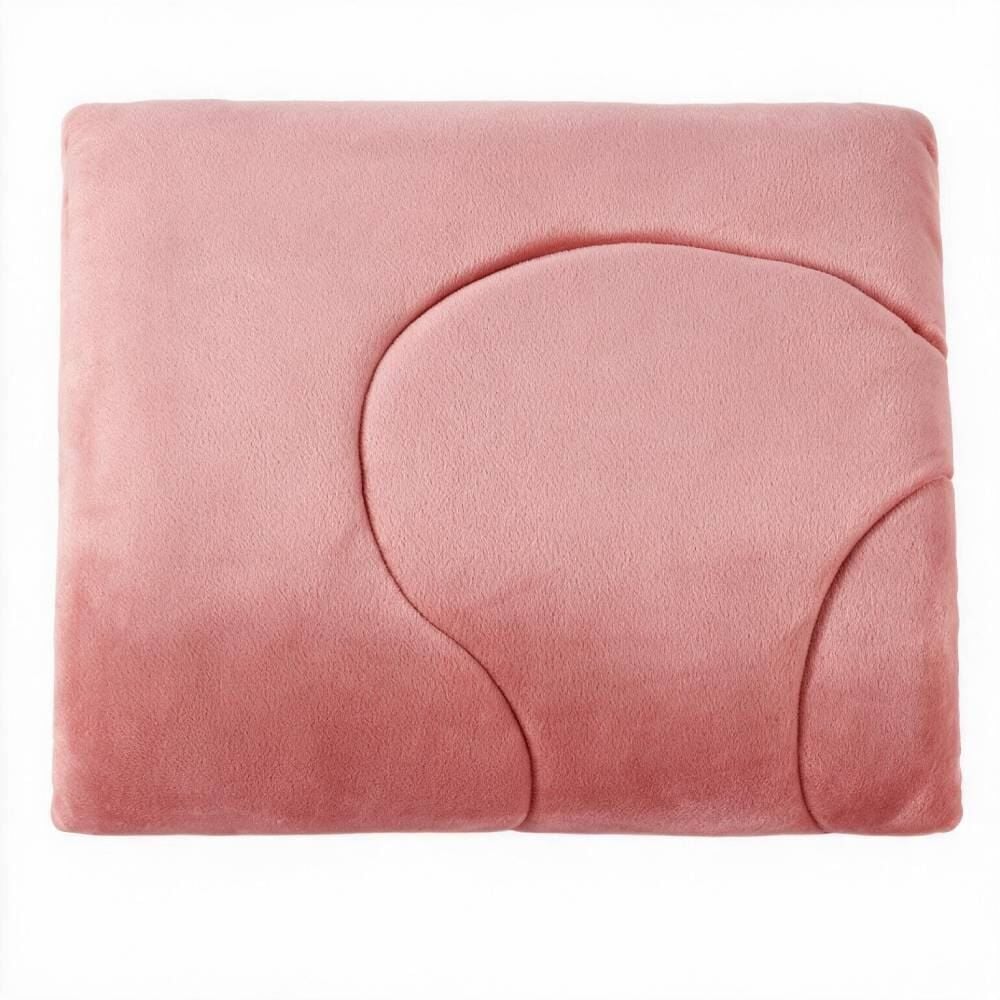 Edredom Casal Plush Inove Provence Havan Casa - Argila