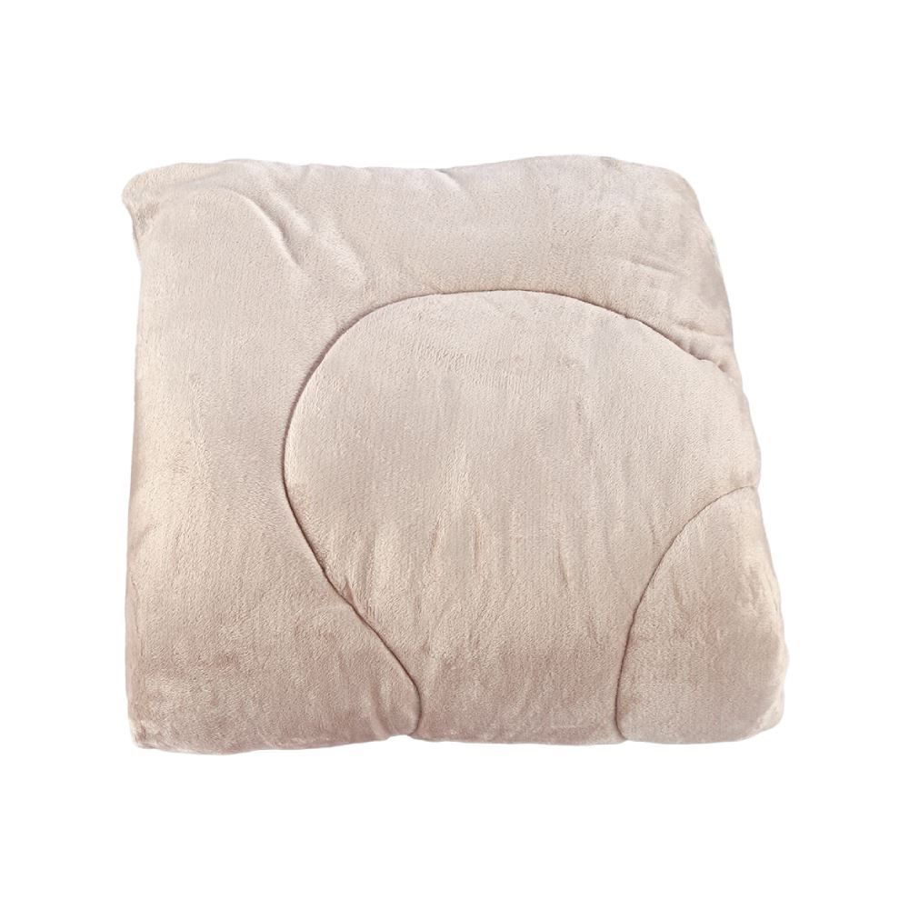 Edredom Provence Liso Solteiro 1,60M X 2,20 m - Bege