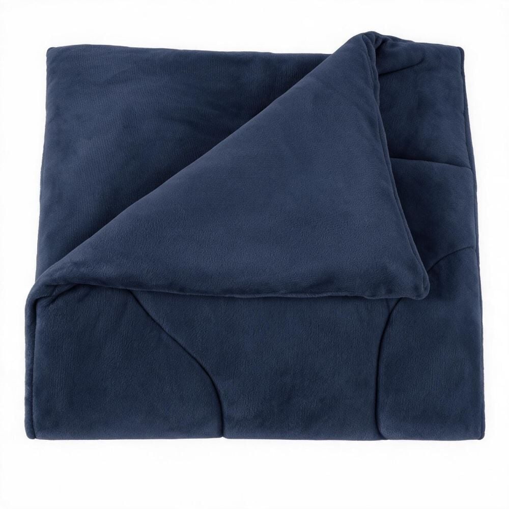 Edredom Queen Plush Inove Provence Havan Casa - Azul Mariner 2